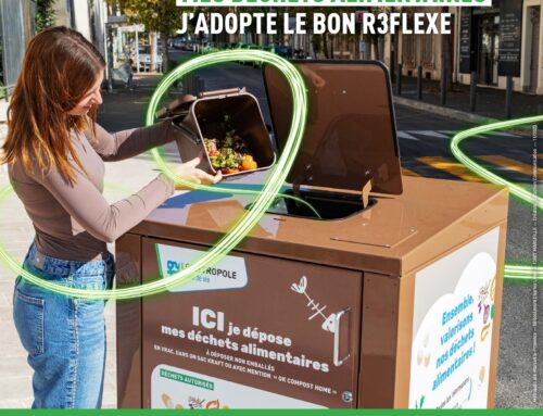 Distribution des bio seaux pour la collecte des biodéchets